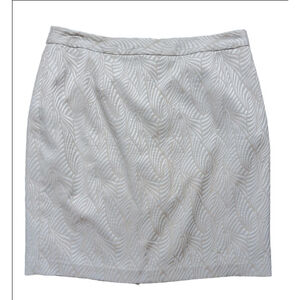 Women's Calvin Klein Beige & White Skirt Size 18W